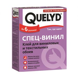 Клей обойный Quelyd 300гр спец-винил