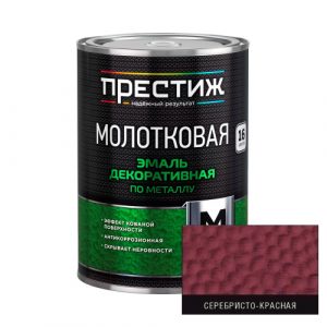 Престиж молотковая Серебристо-красная