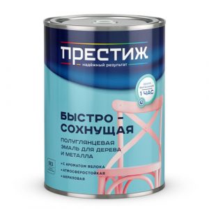Эмаль полуглянцевая ПРЕСТИЖ