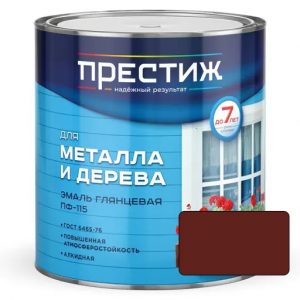 Эмаль ПФ-115 Престиж вишневая