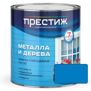 Эмаль ПФ-115 Престиж голубая
