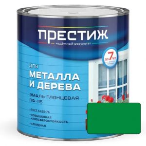 Эмаль ПФ-115 Престиж зеленое яблоко