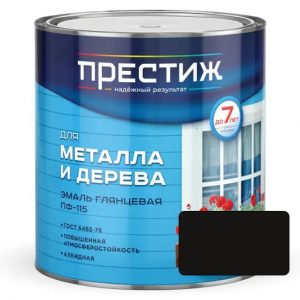 Эмаль ПФ-115 Престиж черная