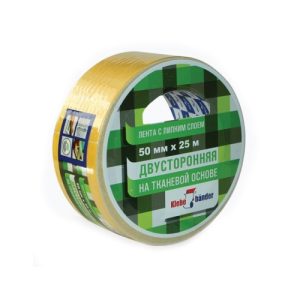 Двусторонняя тканевая лента 50мм х 5м Klebebander