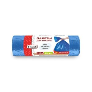Мешки для мусора ПВД 120л
